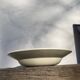 Blue earthenware salad bowl Moulin des loups