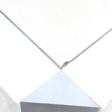 OLD VINTAGE CHROME COFFEE TABLE