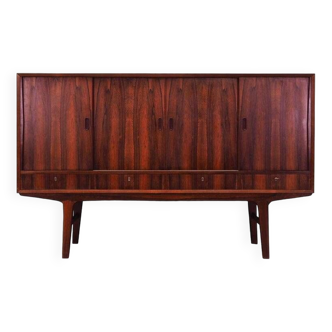 Rosewood highboard, Danish design, 1970s, production: Denmark