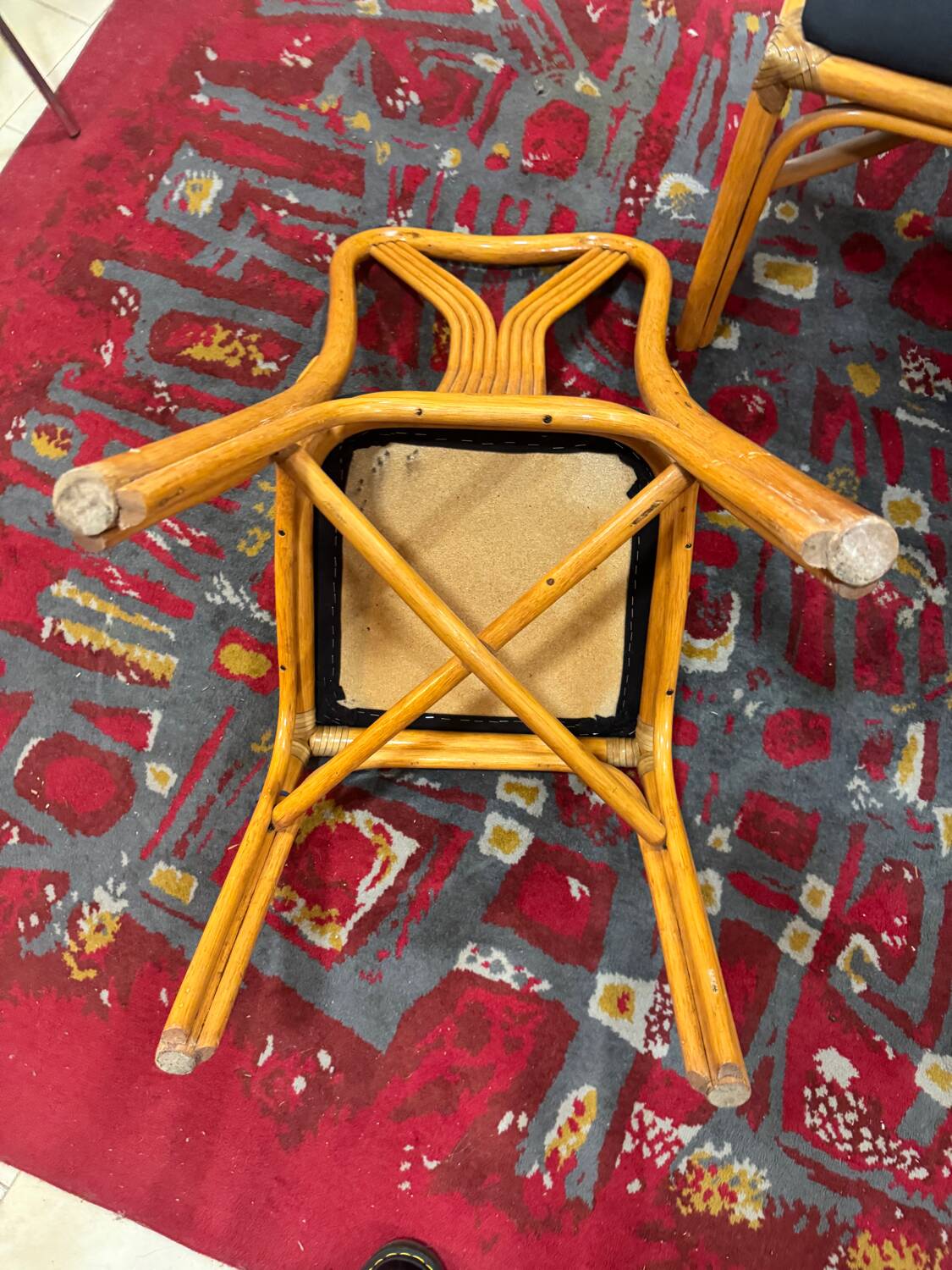 Chaise en rotin