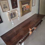 Rare et longue table basse vintage, vers 1960