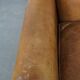 Vintage sheepskin leather armchair