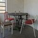 Round garden table cast iron and metal