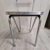 Chaise d’écolier vintage – Design moderniste années 50