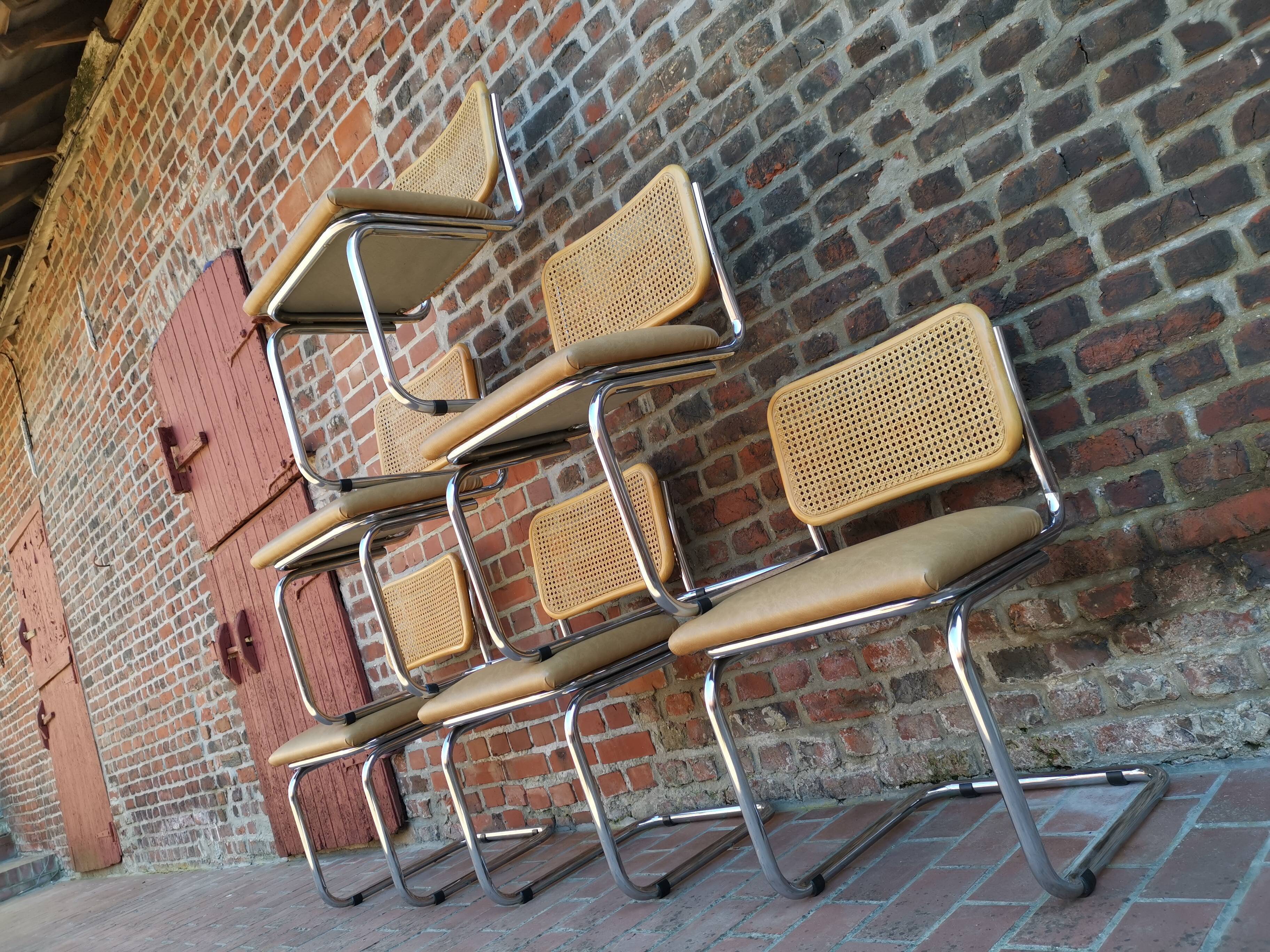 Marcel Breuer Cesca B32 chairs