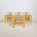 Memphis style chair in the style of Michele De Luchini