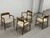 4 x fauteuils Niels Otto Møller / Modèle 56