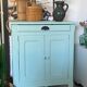 Buffet parisien vert mint