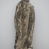 Church statuette. plaster monk. 40 cm.