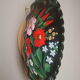 Decorative plate vintage in ceramic