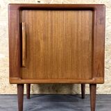1960s 1970s Teak Sideboard Credenza Cabinet Danish Modern Design Denmark