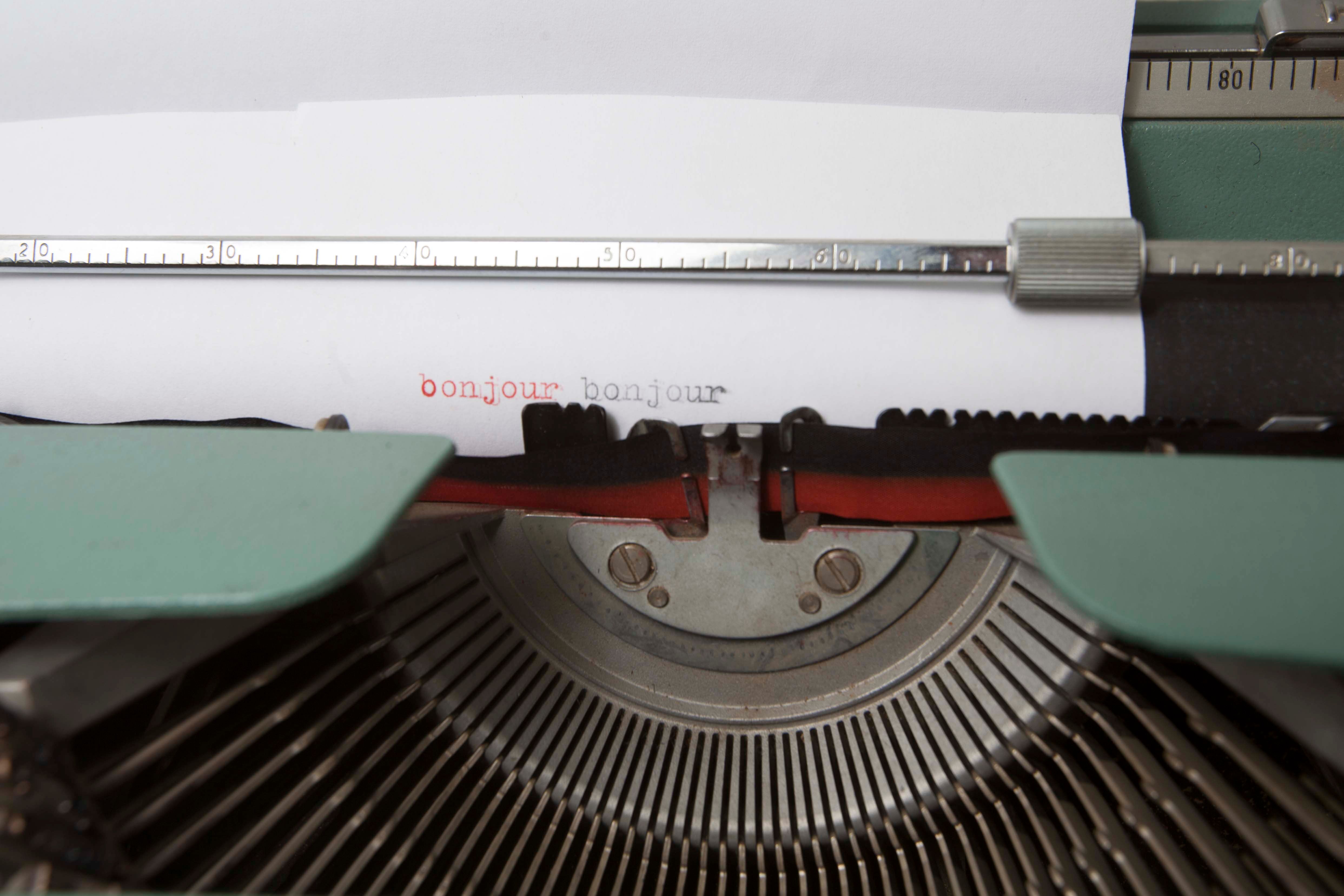 Olivetti Lettera 32 typewriter