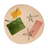Plate from the 50s free form