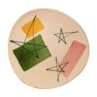 Plate from the 50s free form