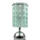 Lampe de table en verre moulé, Italie vers 1970