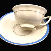 Set of three antique Thomas Bavaria cups – Ivory porcelain