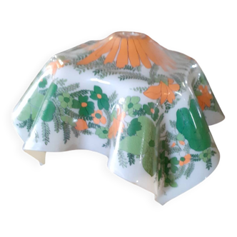Antique opaline lampshade
