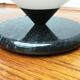 Vintage Swiss marble and glass table lamps by Optelma, set of 2.
