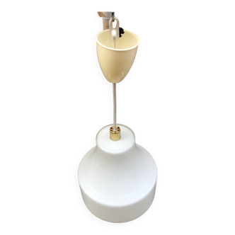 Vintage 60's glass pendant light