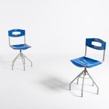Tabouret industriel vintage
