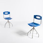 Vintage industrial stool