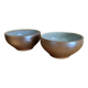 Set of 2 vintage stoneware bowls No. 1