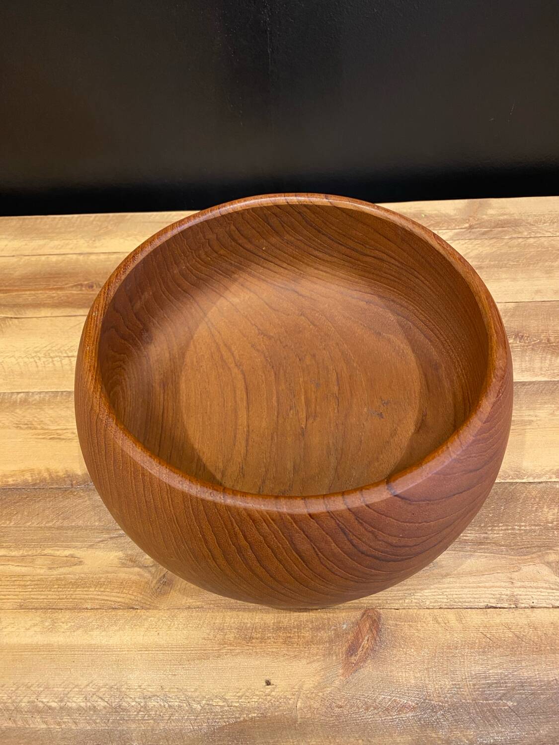 Teak salad bowl from the 70s