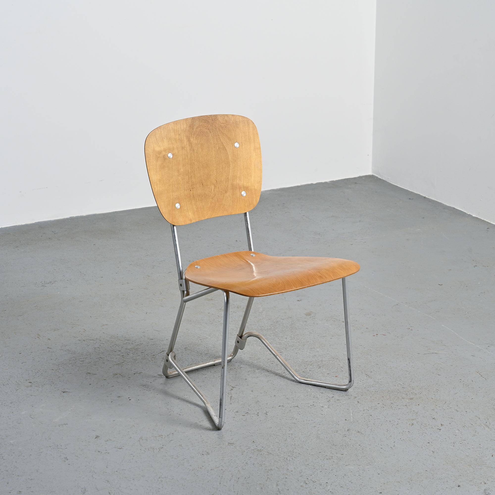 Alu-Flex chair by Armin Wirth, circa 1965