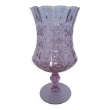 Large vase in the shape of Murano glass from the 1960s.