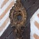 Applique bougeoir bois doré