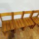 Series of vintage arc chairs