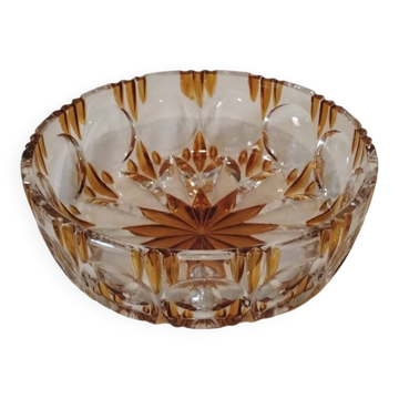 Colored crystal cup / pocket tray