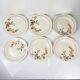 6 dessert plates Sarreguemines "Bitche", late 19th - early 20th century