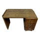 Bureau de centre époque Art Déco en acajou vers 1930