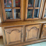 Solid wood bookcase