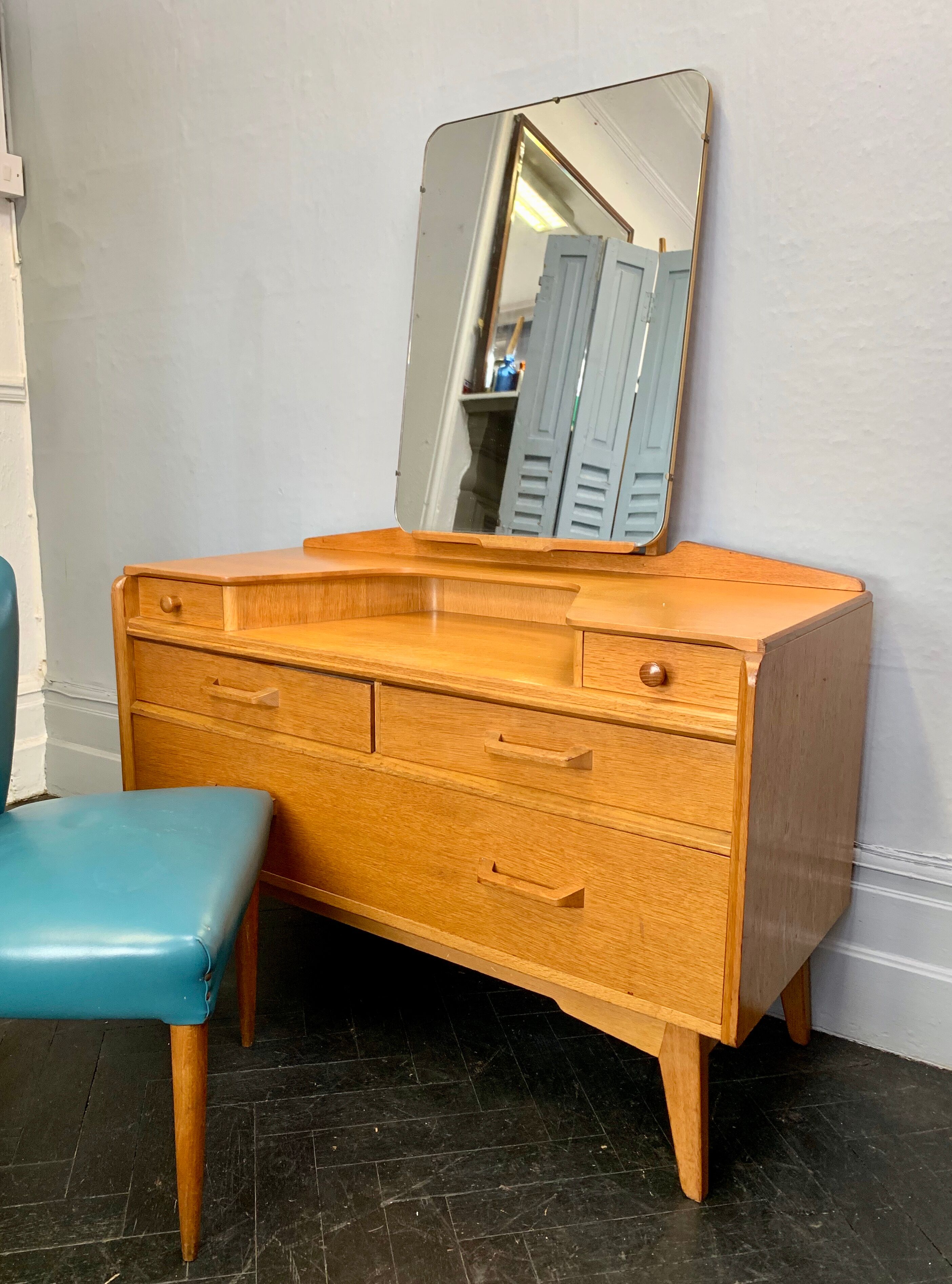 G Plan Dressing Table with Mirror #D50