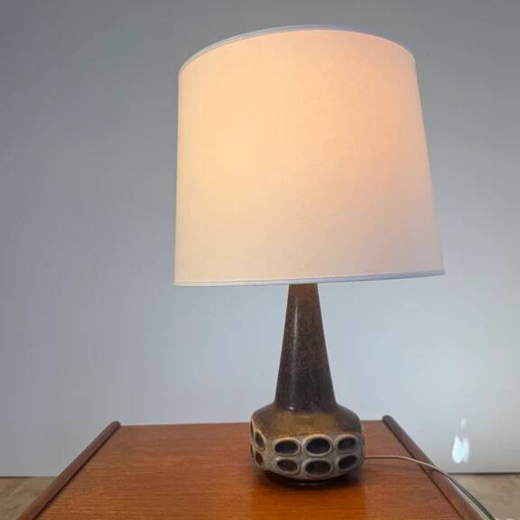 Ceramic table lamp West Germany, 1970s