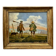 Hunting return oil on canvas 19th century
