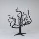 Brutalist Sculptural Chandelier Tree of Life Hand-Forged, 1970s