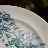 Mignon plates in Longwy earthenware