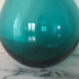 Large blown glass bottle