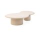 Customizable Handmade Sculptural Plaster Coffee Table, Organic shape, O150