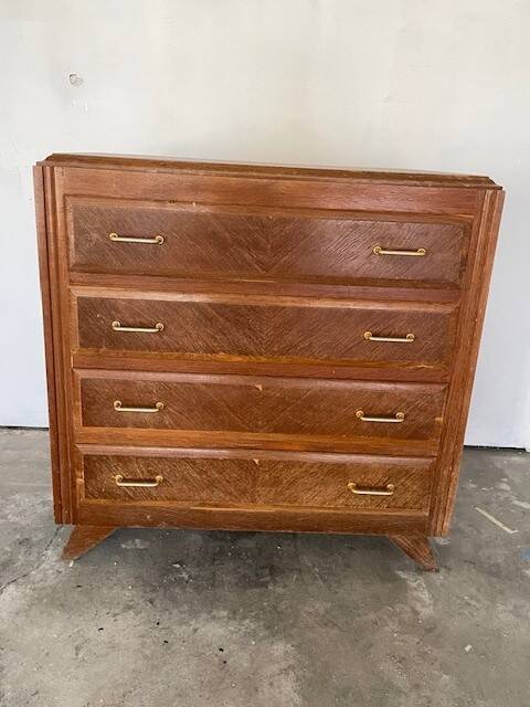 commode vintage 4 tiroirs