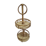 Bottle holder, rattan bar from 1970