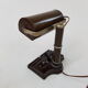 Style in brown bakelite altas appliance brookli banker desk lamp