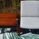 Karl Sørlie & Sønner 3-seater modular bench and coffee table