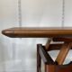 Convertible coffee table by Niels Bach extendable and liftable Scandinavian Danish vintage teak an60