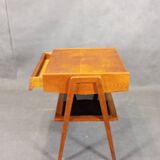 Table TV en chêne Jiràk par Drevotex, Vintage Tchèque 1960