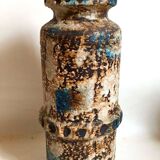 Dieter Peter terracotta vase West Germany late 1960s Height 40 cm