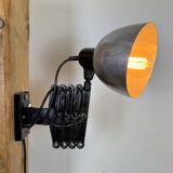 Industrial Midcentury Scissor Wall Lamp, 1950s